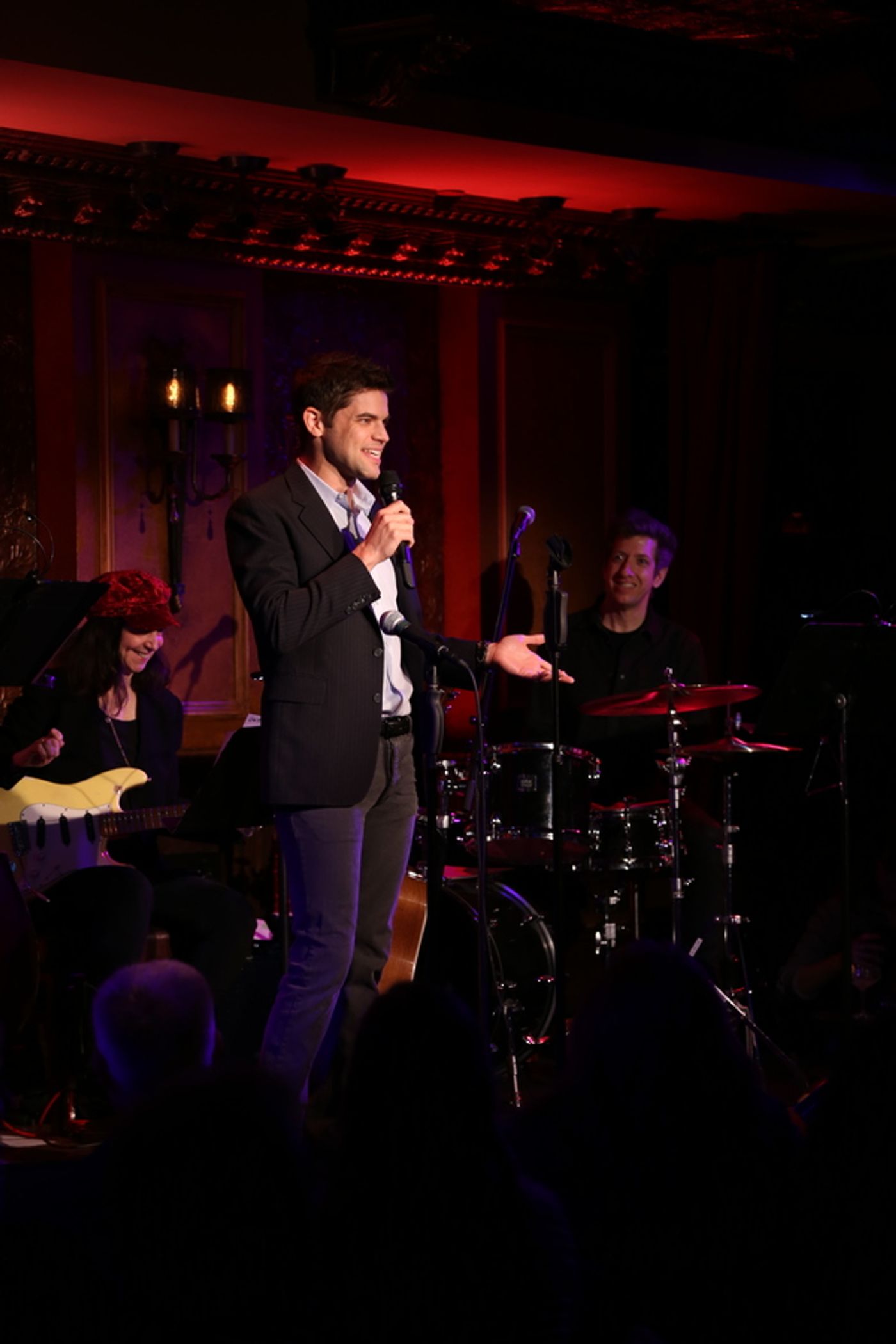 Photo Coverage: Melissa Benoist, Jeremy Jordan, and More Celebrate Laura Benanti with WE LOVE HER at Feinstein's/54 Below  Image