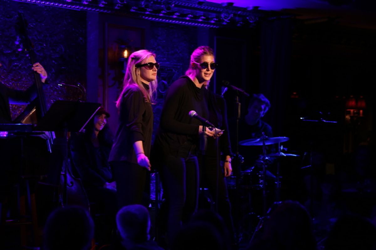 Kelly Hutchinson, Sarah Saltzberg and Chelsea Nachman at 