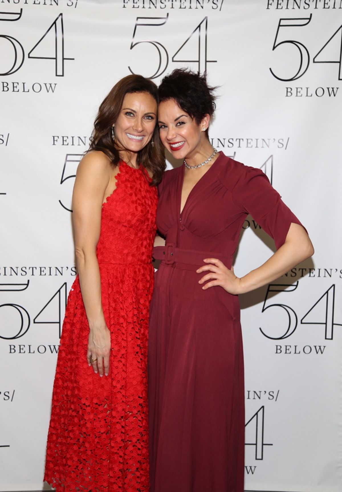 Laura Benanti and Alexandra Silber at 