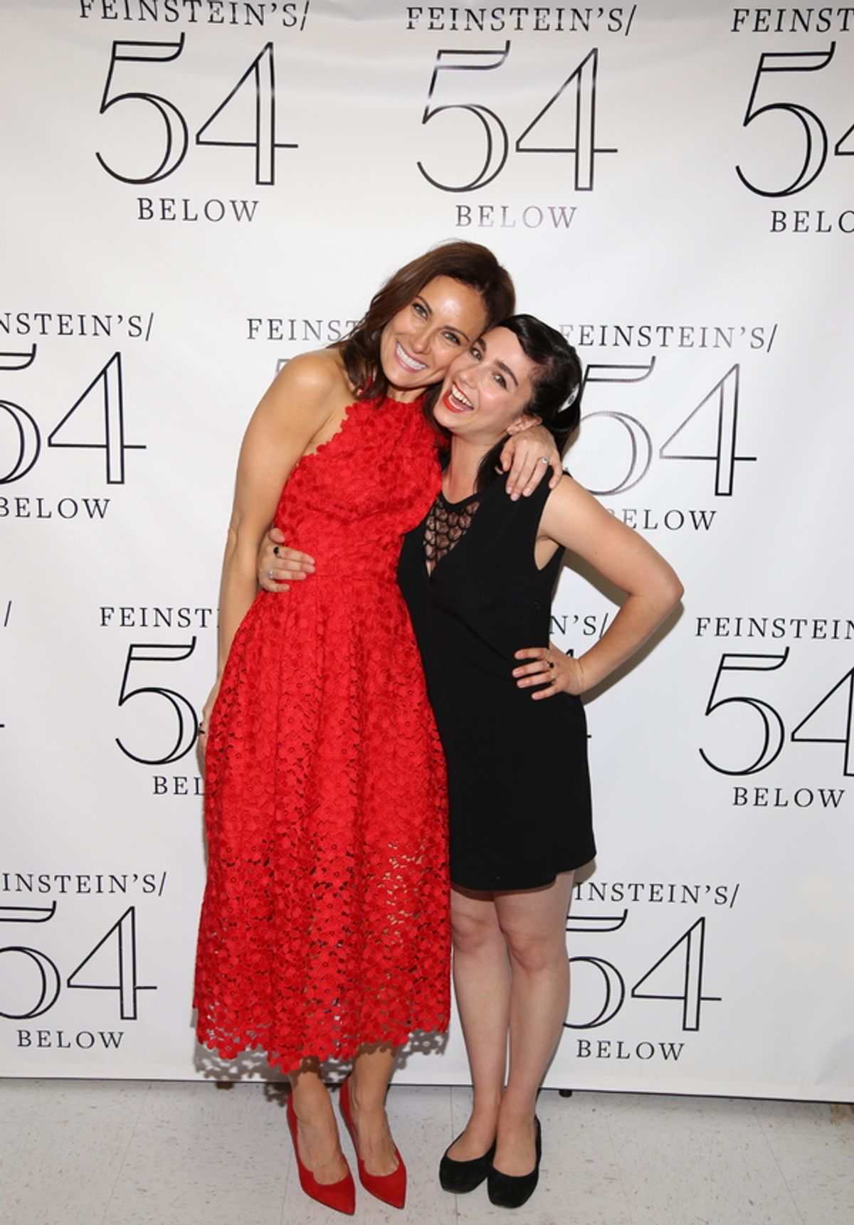 Laura Benanti and Molly Ephraim at 