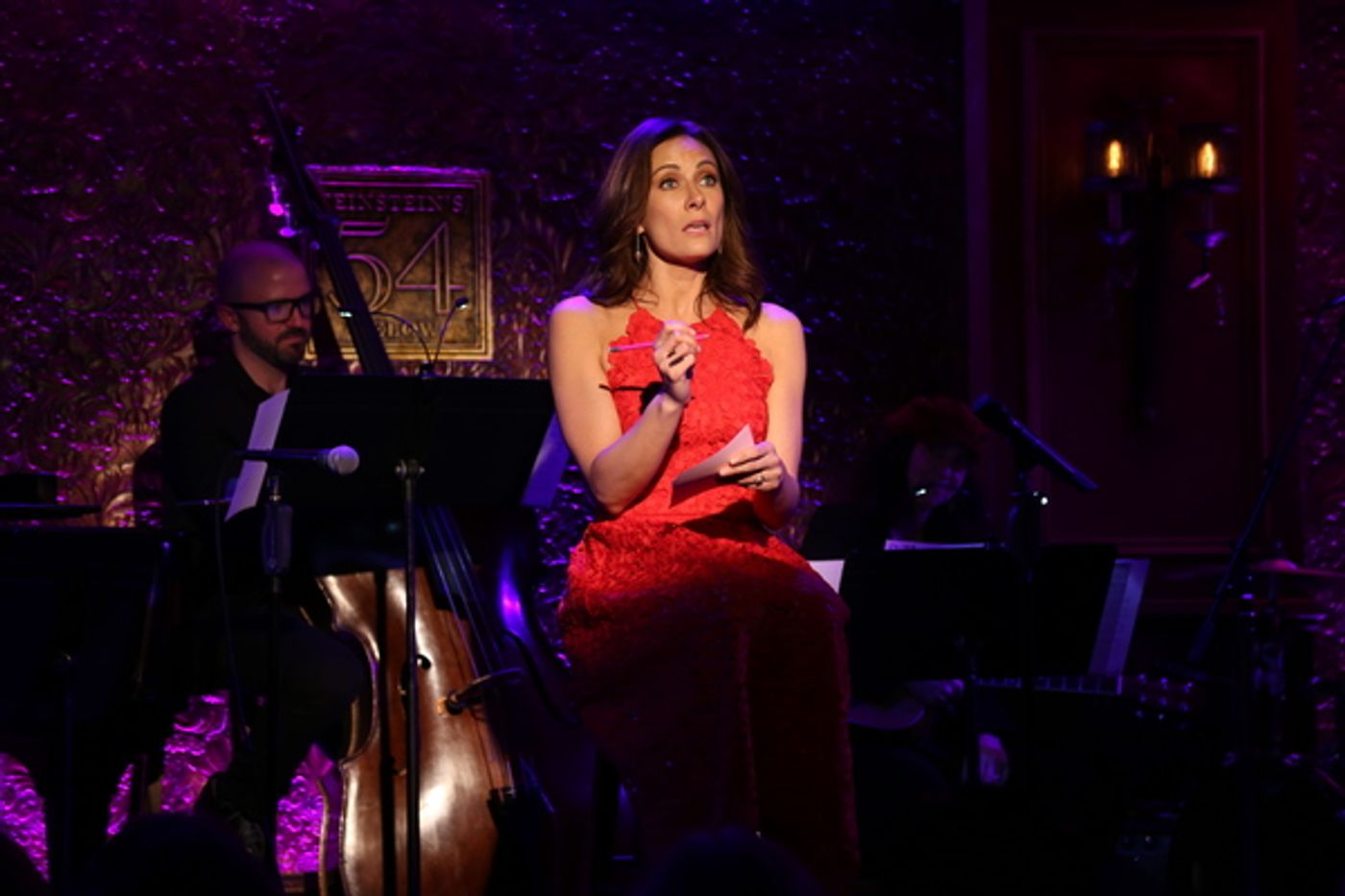Photo Coverage: Melissa Benoist, Jeremy Jordan, and More Celebrate Laura Benanti with WE LOVE HER at Feinstein's/54 Below  Image