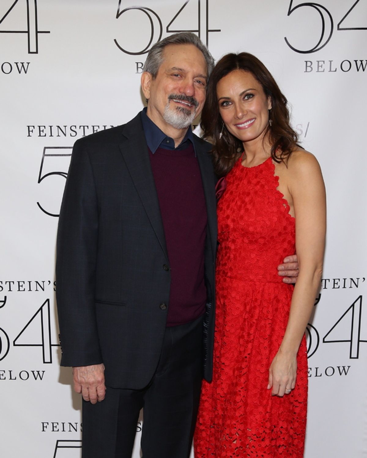Marty Vidnovic and Laura Benanti  at 