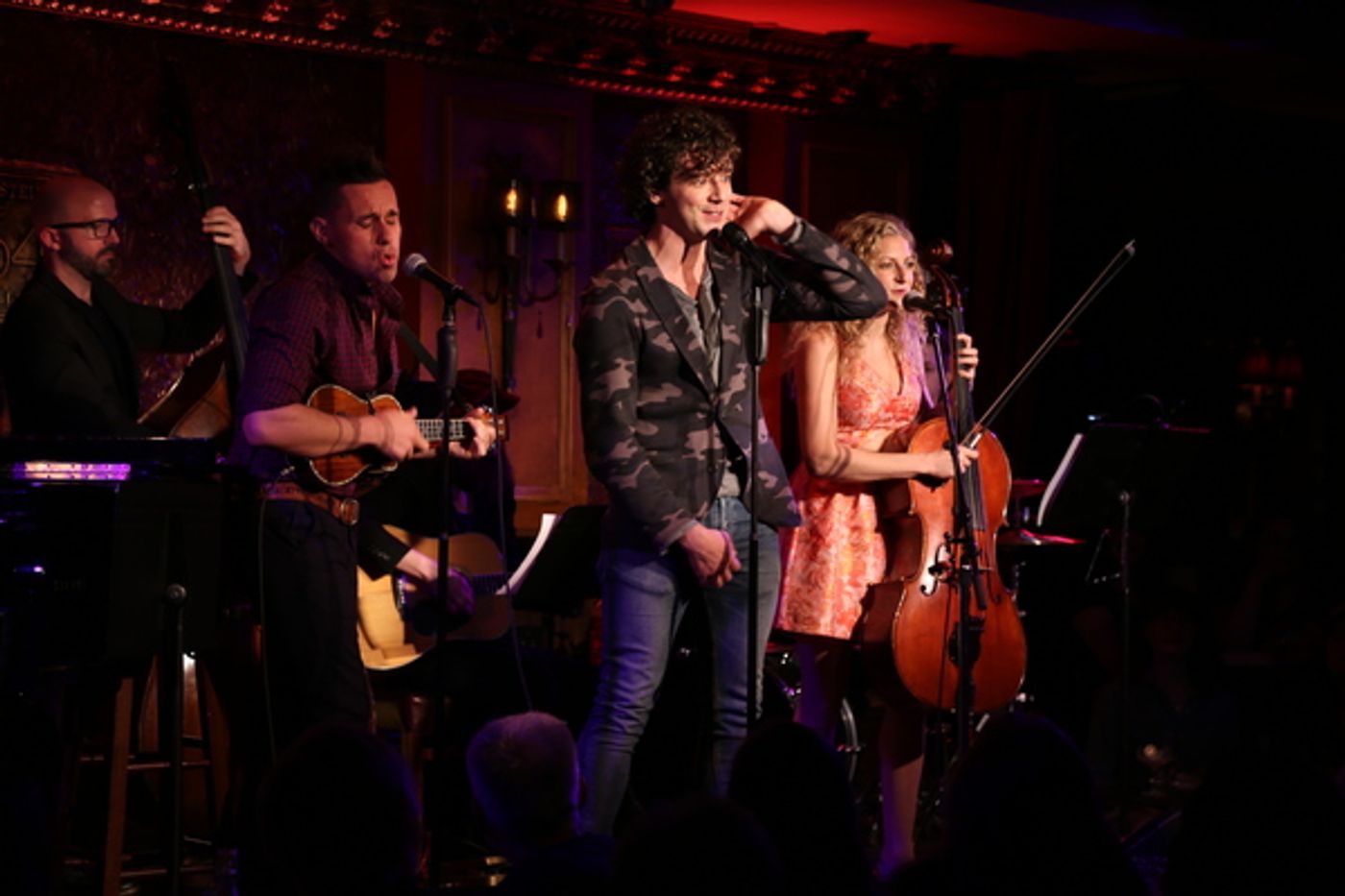 Photo Coverage: Melissa Benoist, Jeremy Jordan, and More Celebrate Laura Benanti with WE LOVE HER at Feinstein's/54 Below  Image