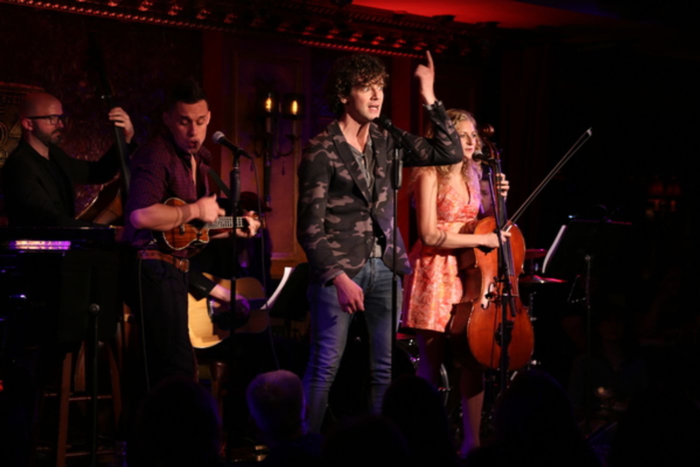 Photo Coverage: Melissa Benoist, Jeremy Jordan, and More Celebrate Laura Benanti with WE LOVE HER at Feinstein's/54 Below  Image