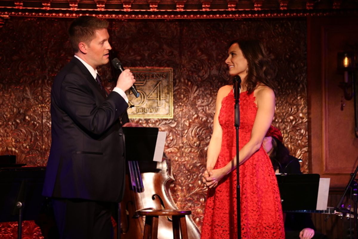  Steve Schonberg and Laura Benanti  at 