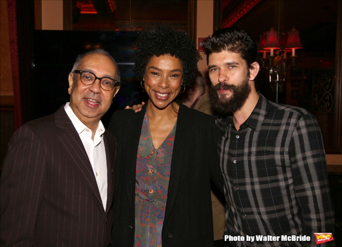 George C. Wolfe, Sophie Okonedo and Ben Whishaw  at 