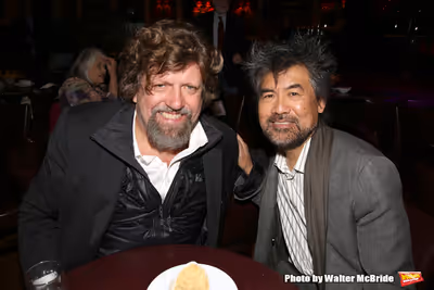 Oskar Eustis and Henry Hwang  Photo