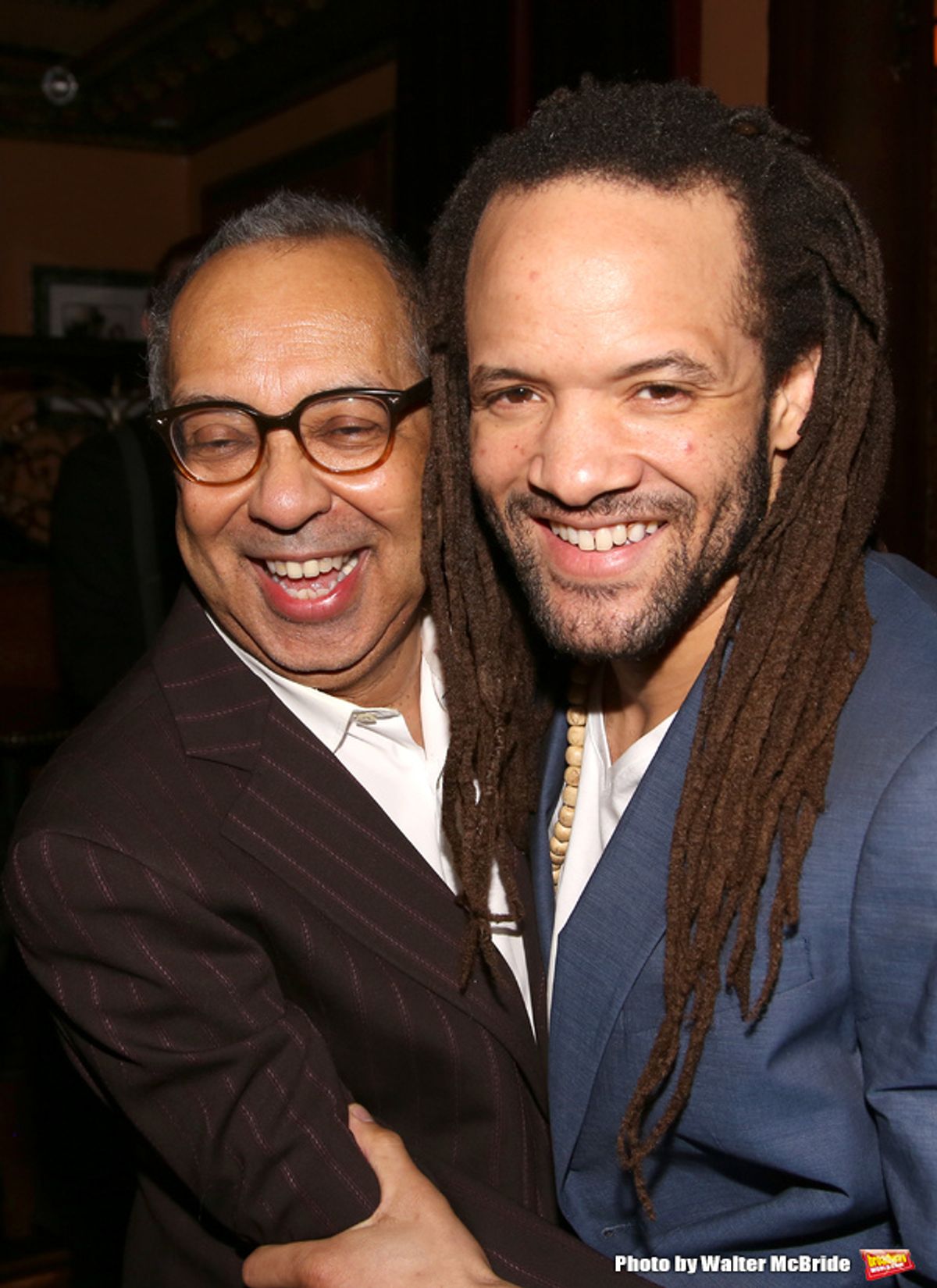 George C. Wolfe and Savion Glover at 