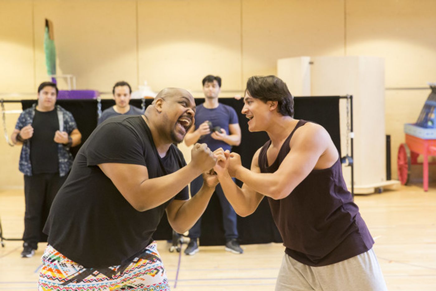 Photo Flash: In Rehearsal for ALADDIN at Prince Edward Theatre  Image