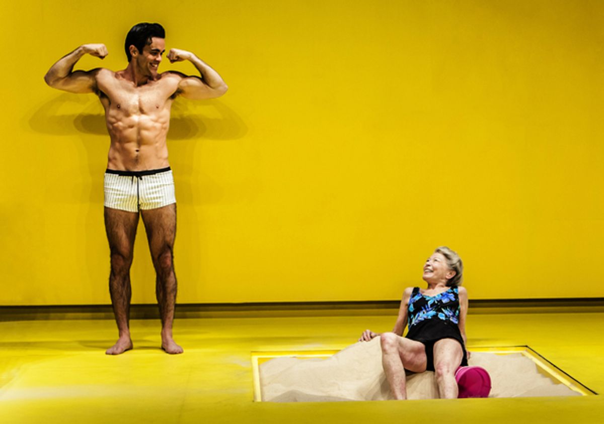 Ryan-James Hatanaka, Phyllis Somerville in THE SANDBOX at 