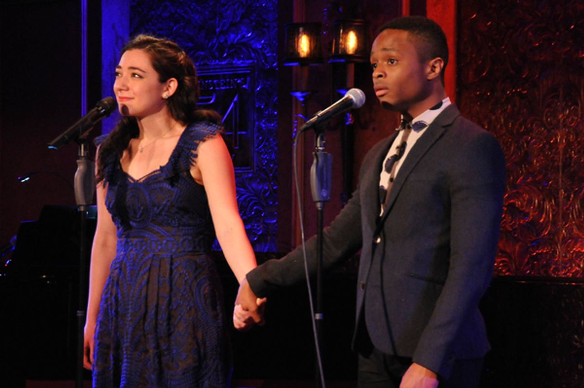 Julie Benko, John-Michael Lyles at 