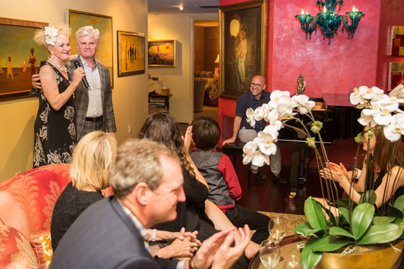 Photo Flash: Billie Jo and Judd Herberger Host Valley Youth Theatre Party  Image