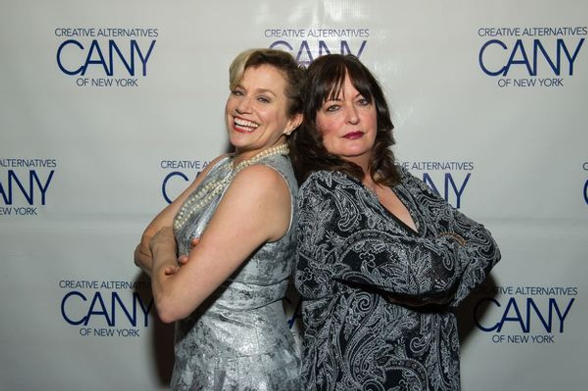 Cady Huffman and Ann Hampton Callaway at 