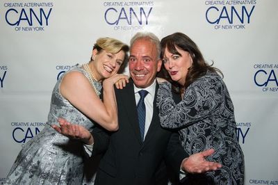 Cady Huffman, Ron Tabano and Ann Hampton Callaway Photo