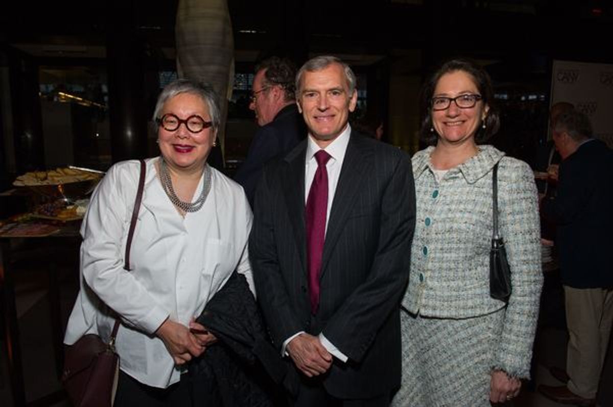 Kitty Yoh, Joseph Shugart, Melanie Shugart at 