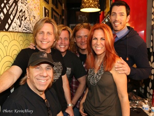 Troy Lucketta, Matthew Nelson, Gunnar Nelson, Frank Hannon, Victoria Shaw and Drew Sc Photo