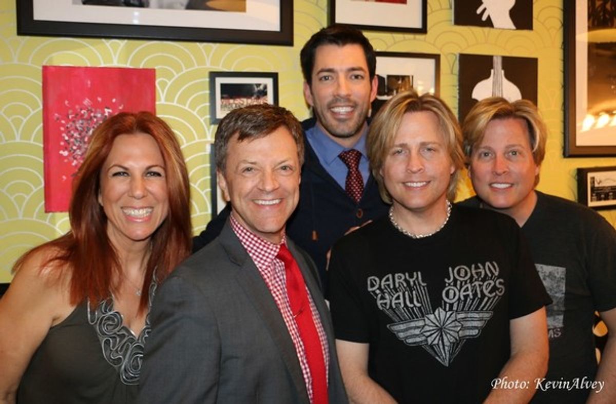 Victoria Shaw, Jim Caruso, Drew Scott, Matthew Nelson and Gunnar Nelson at 