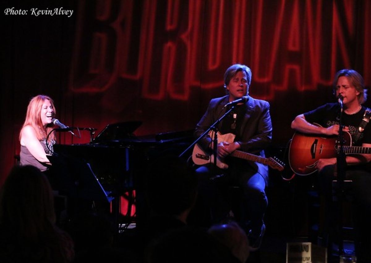 Victoria Shaw, Matthew Nelson and Gunnar Nelson at 