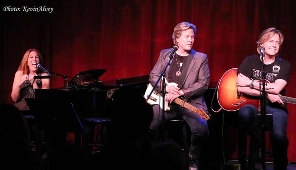 Victoria Shaw, Matthew Nelson and Gunnar Nelson at 