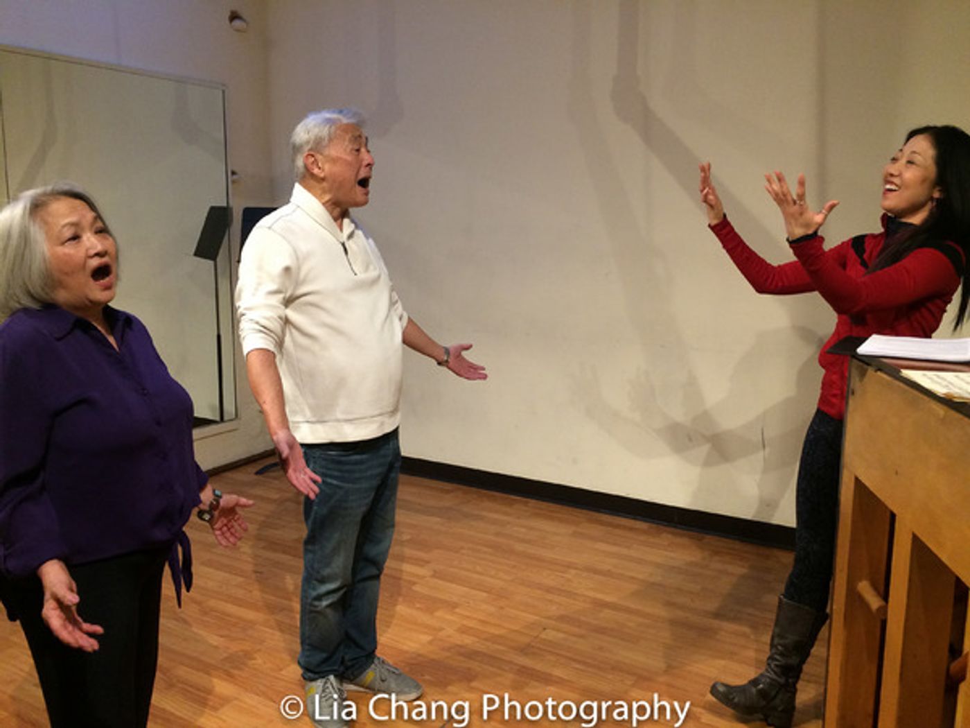 Photo Flash: In Rehearsal for Alvin Ing's GOT A LOT OF LIVIN' TO DO at The Duplex Photo Flash: In Rehearsal for Alvin Ing's GOT A LOT OF LIVIN' TO DO at The Duplex Image