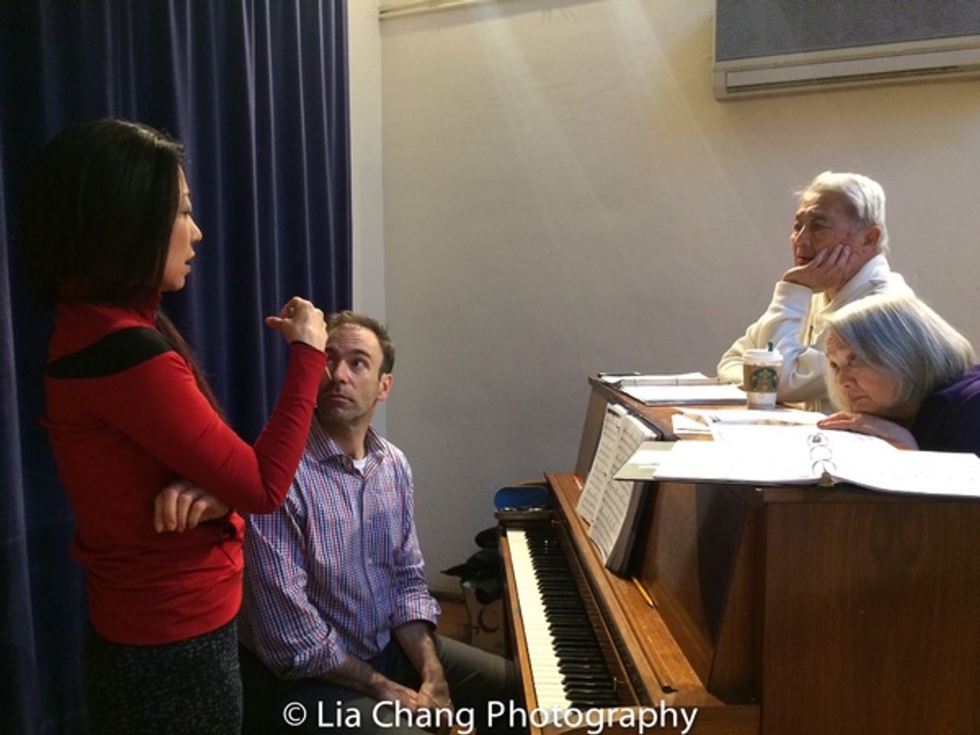 Photo Flash: In Rehearsal for Alvin Ing's GOT A LOT OF LIVIN' TO DO at The Duplex Photo Flash: In Rehearsal for Alvin Ing's GOT A LOT OF LIVIN' TO DO at The Duplex Image