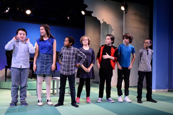 Graydon Peter Yosowitz, Mavis Simpson-Ernst, Jeremy T. Villas, Milly Shapiro, Joshua  Photo