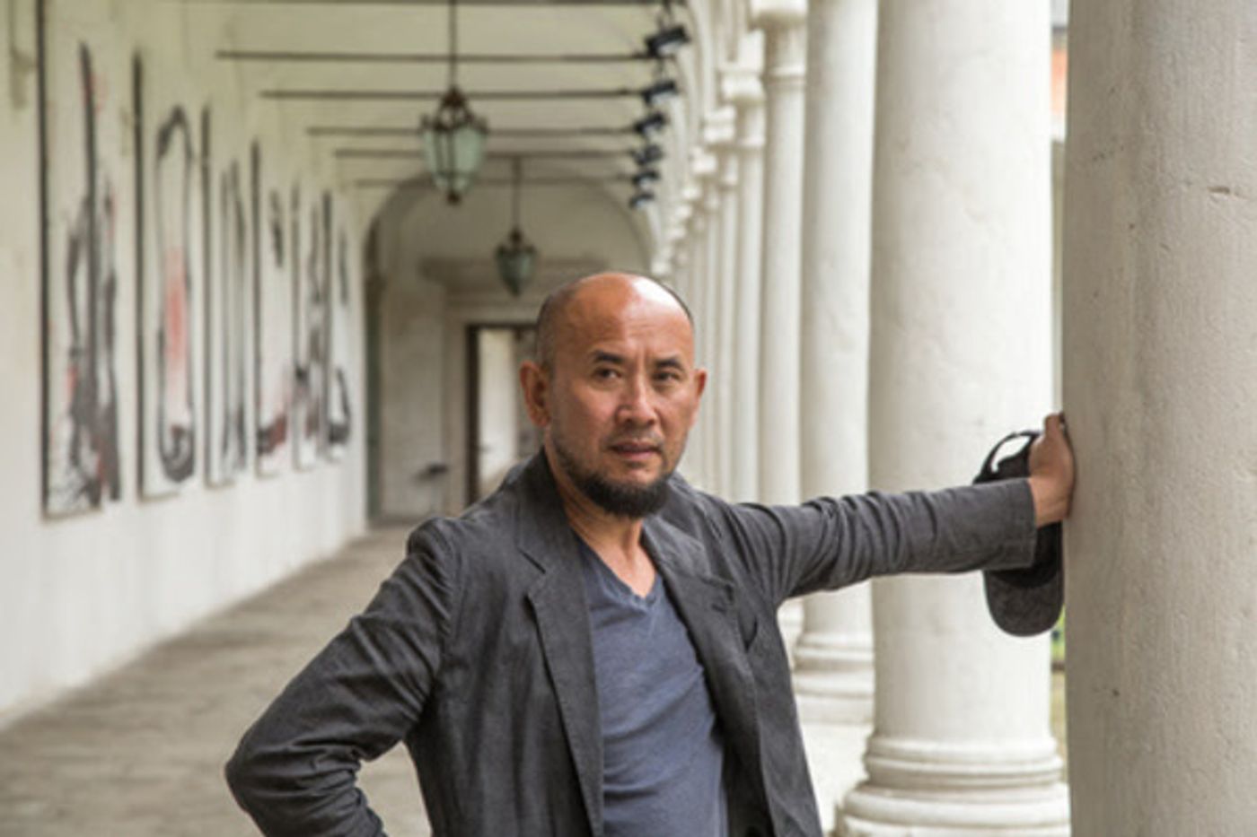 Photo Flash: First Look at Qin Feng Ink Art Display, WAITING FOR QIN FENG  Image