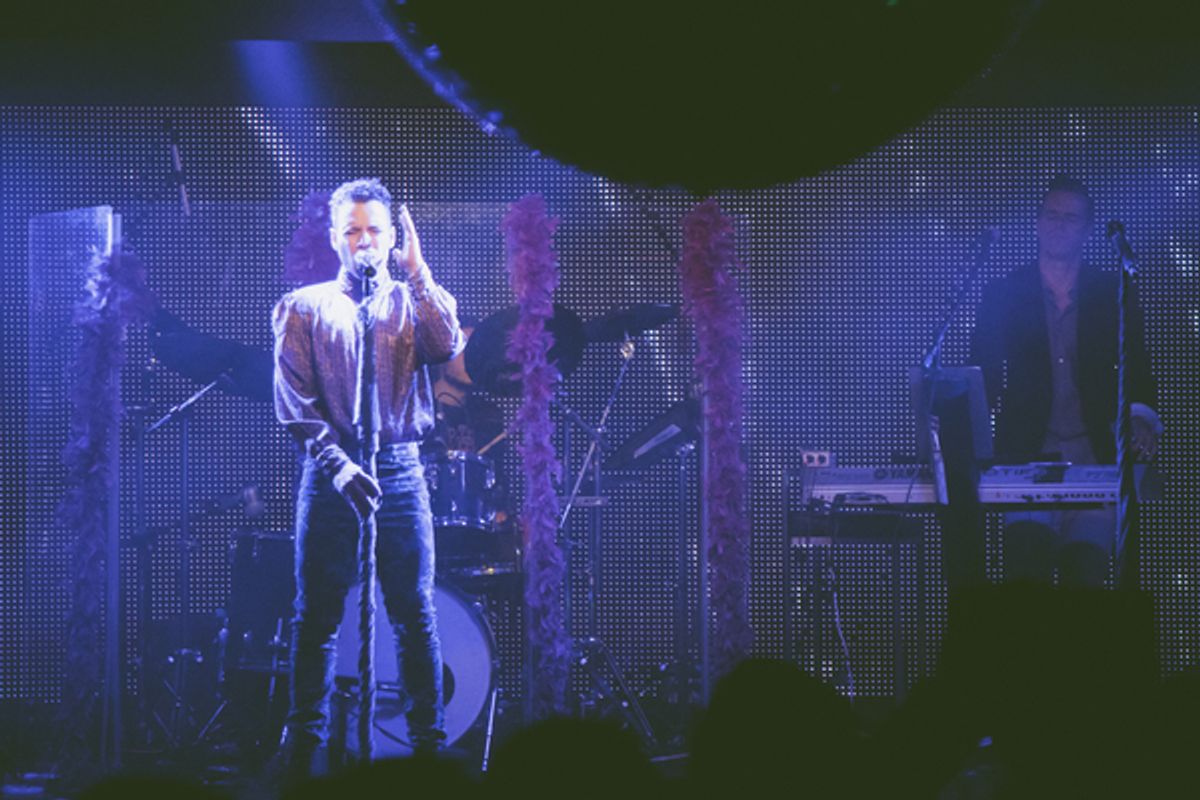 Robin De Jesus at Lena Hall, Robin De Jesus & More Pay Tribute to Prince at 42West