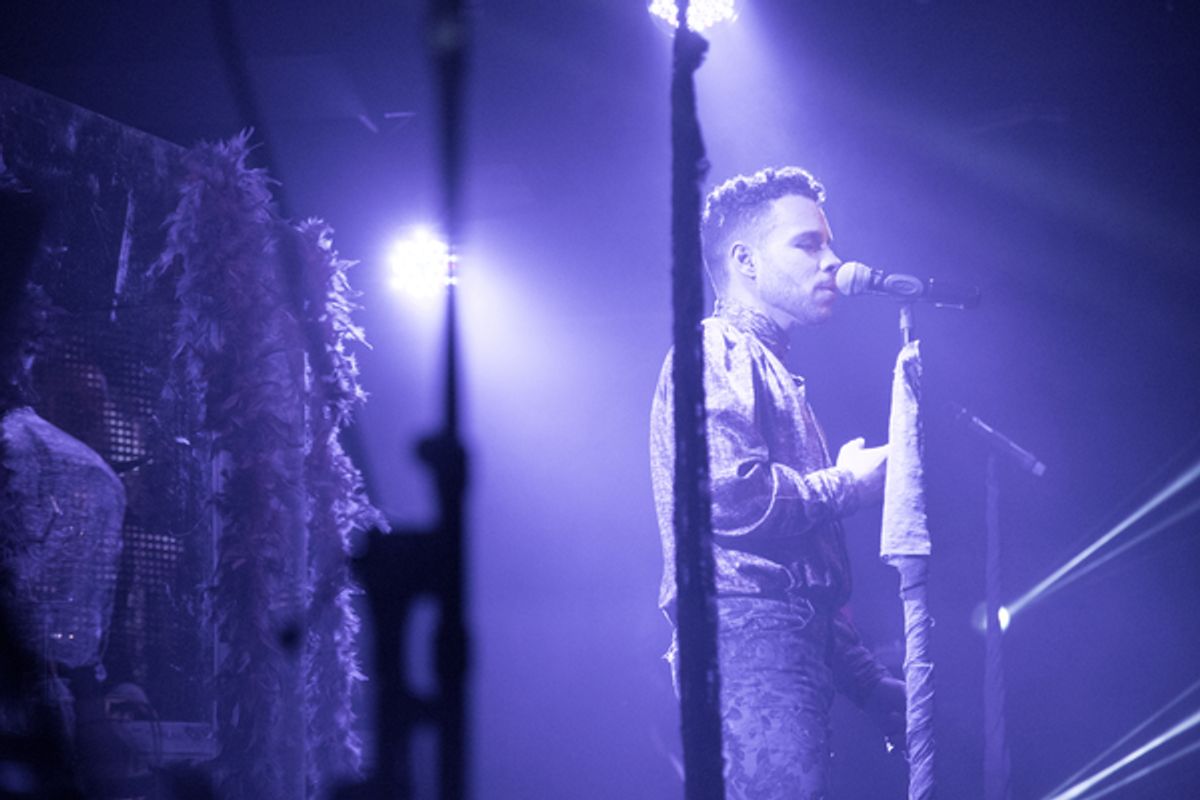 Robin De Jesus at Lena Hall, Robin De Jesus & More Pay Tribute to Prince at 42West