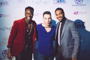 Rashad Burroughs, Robin De Jesus, Clayton Cornelious Photo