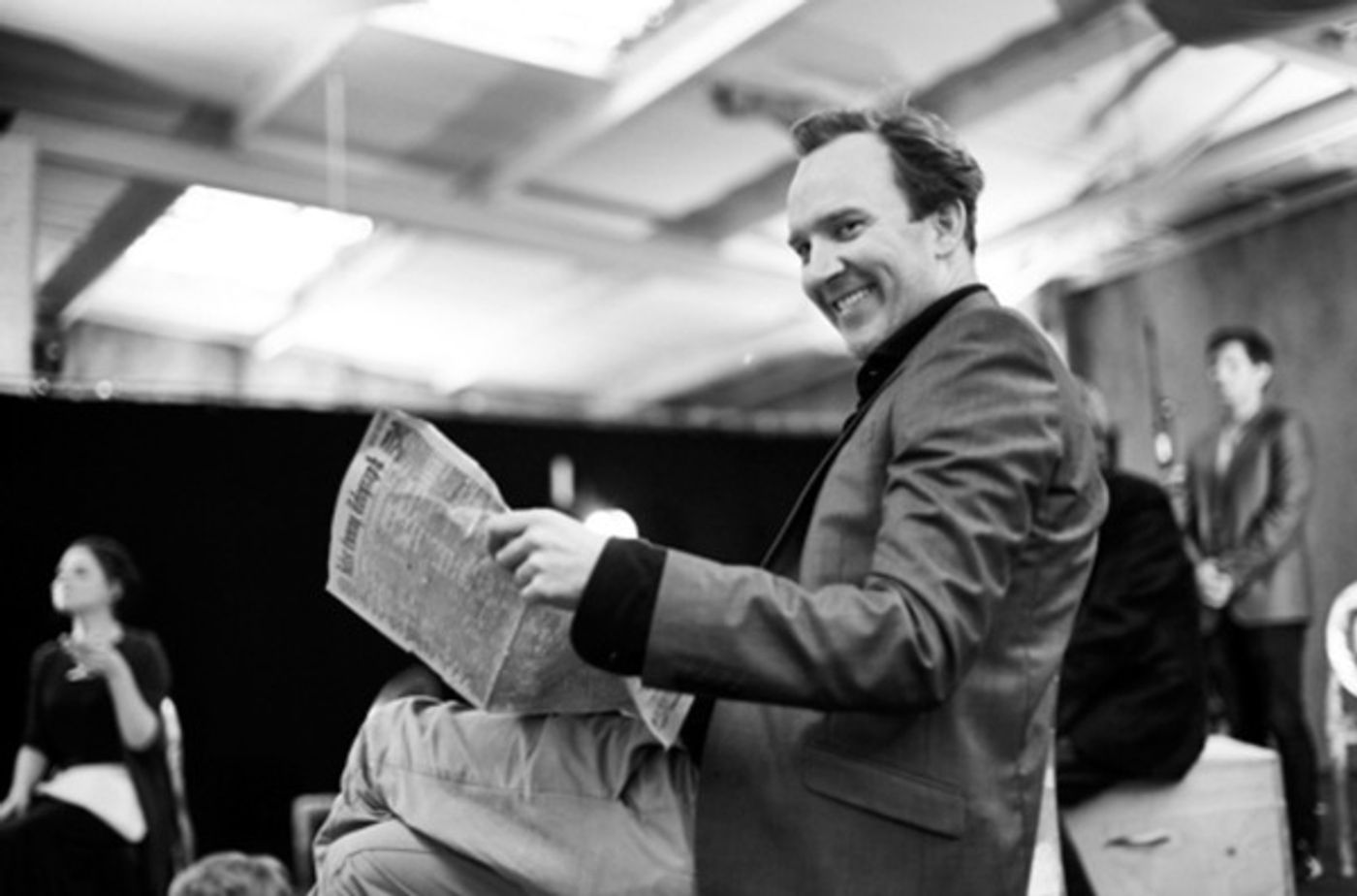 Photo Flash: Go Inside Rehearsals for THE GO-BETWEEN, with Michael Crawford  Image