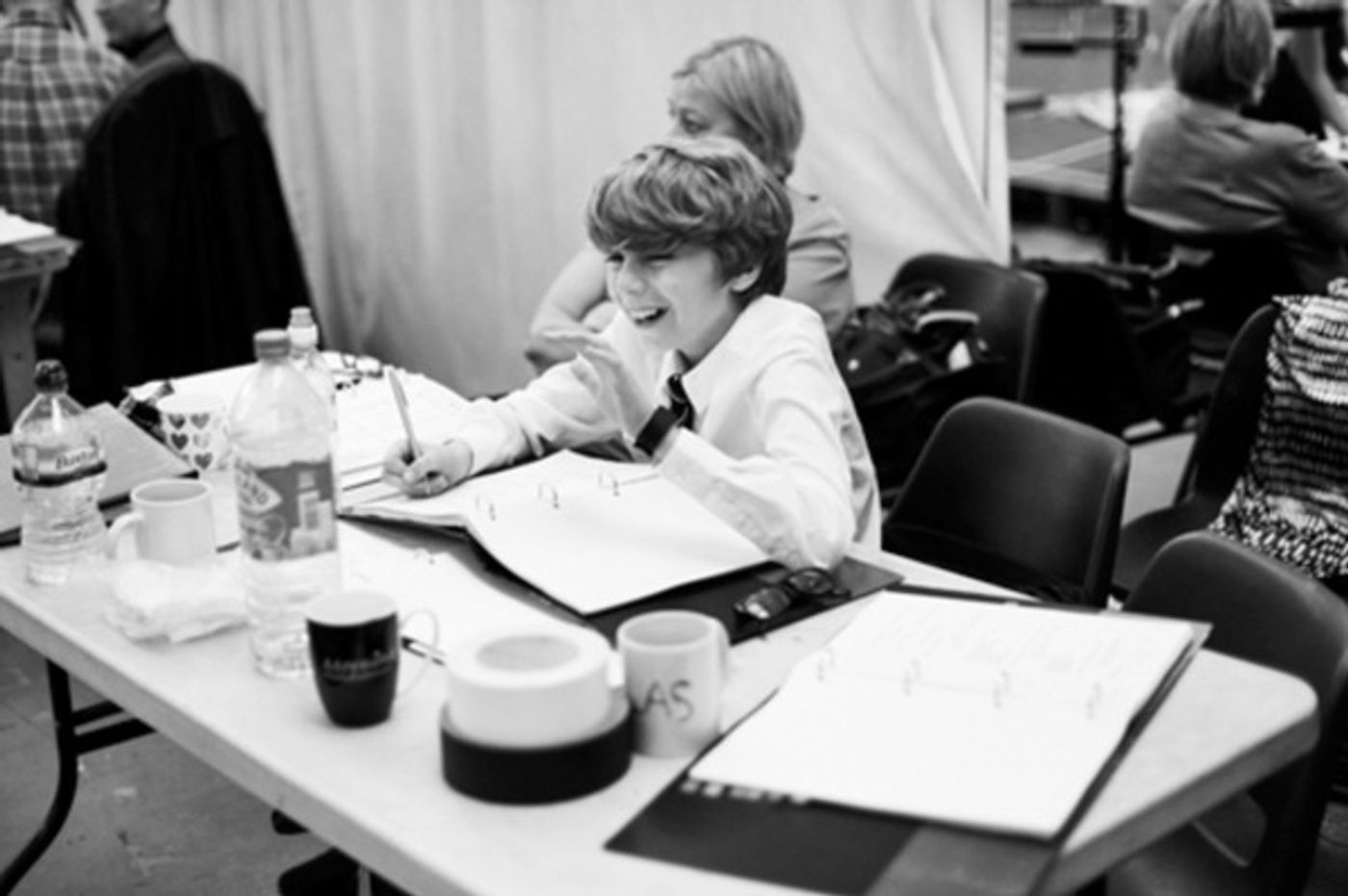 Photo Flash: Go Inside Rehearsals for THE GO-BETWEEN, with Michael Crawford  Image