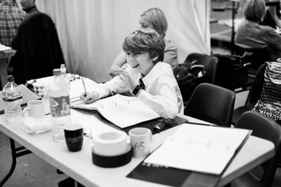 Photo Flash: Go Inside Rehearsals for THE GO-BETWEEN, with Michael Crawford Image