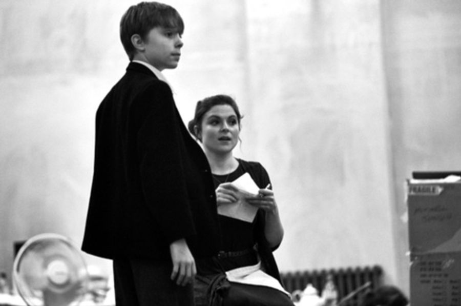 Photo Flash: Go Inside Rehearsals for THE GO-BETWEEN, with Michael Crawford Image