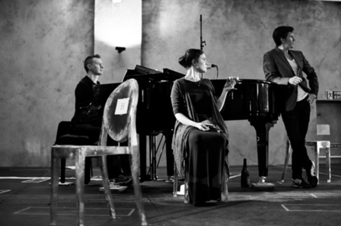 Photo Flash: Go Inside Rehearsals for THE GO-BETWEEN, with Michael Crawford  Image