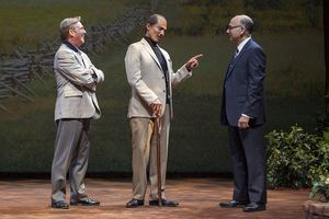 Richard Thomas, Khaled Nabawy, and Ned Eisenberg @ BroadwayWorld Richard Thomas, Khaled Nabawy, and Ned Eisenberg Photo