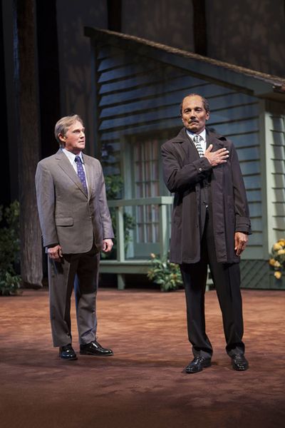 Richard Thomas and Khaled Nabawy Photo