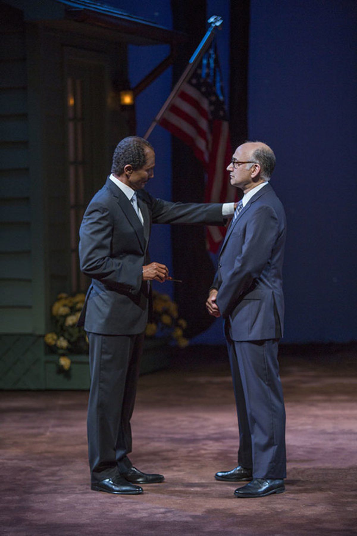 Khaled Nabawy and Ned Eisenberg at 