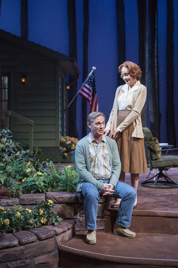 Richard Thomas and Hallie Foote Photo