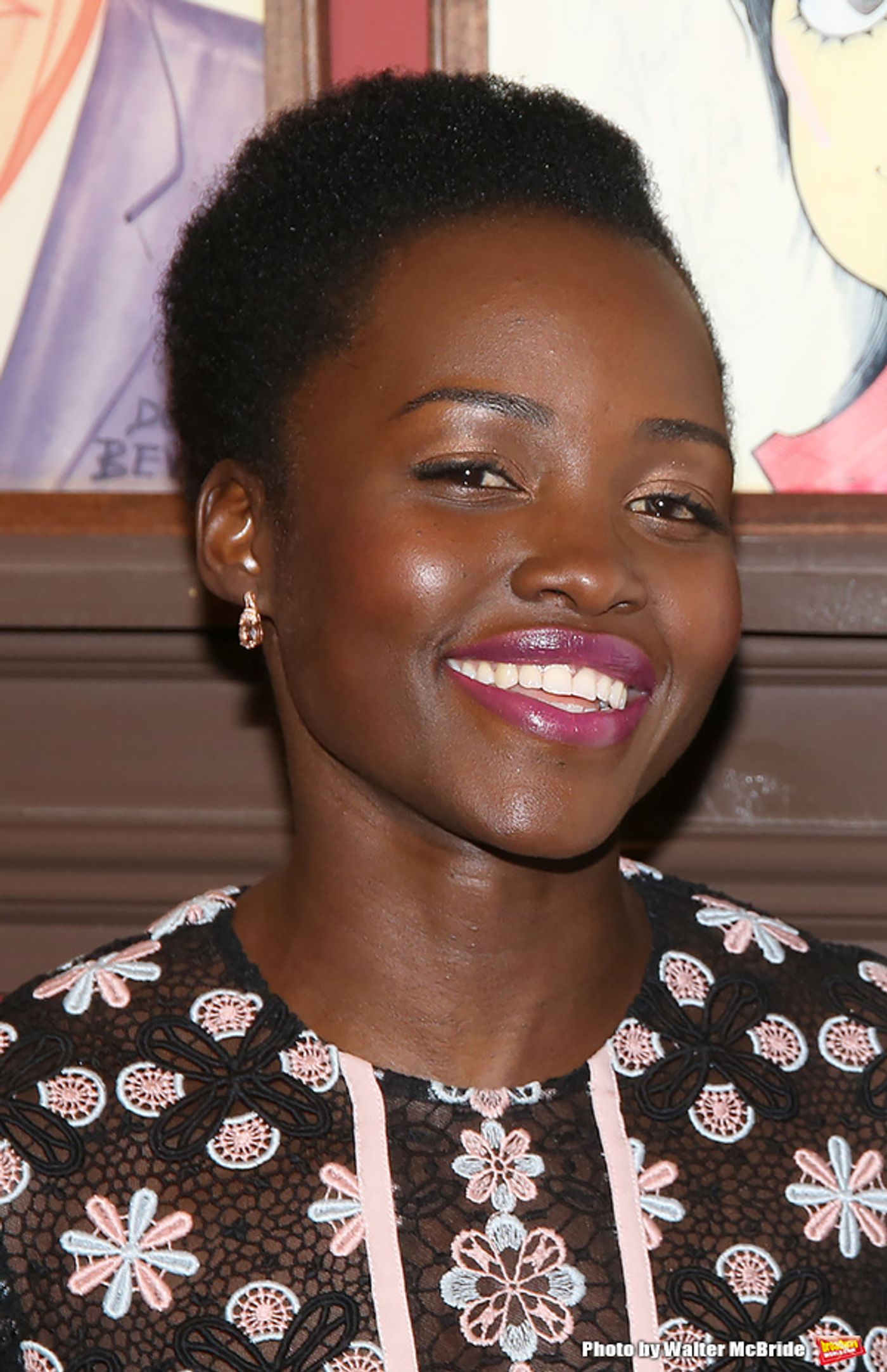 Photo Coverage: ECLIPSED's Lupita Nyong'o Celebrates Her New Sardi's Portrait!  Image
