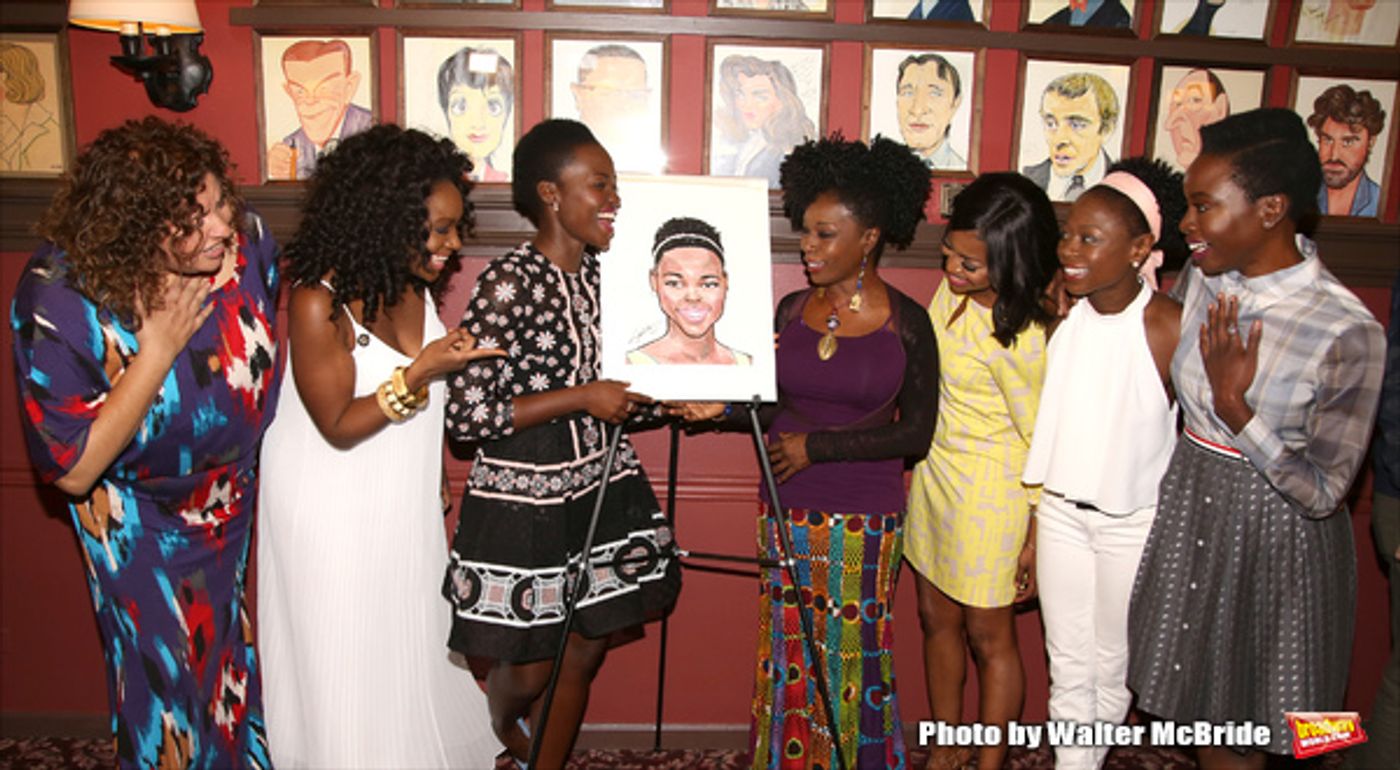 Photo Coverage: ECLIPSED's Lupita Nyong'o Celebrates Her New Sardi's Portrait!  Image