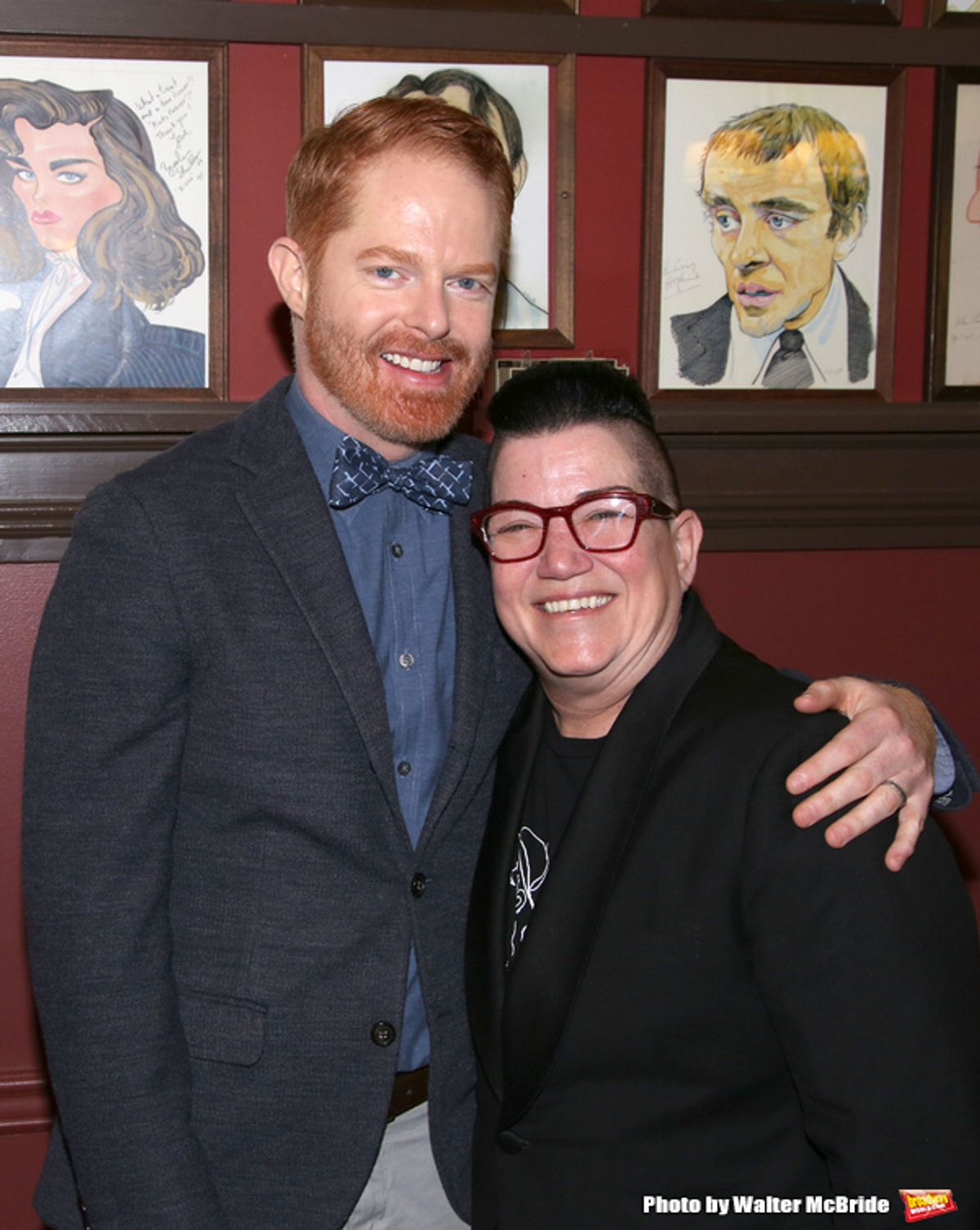 Jesse Tyler Ferguson and Lea Delaria  at 