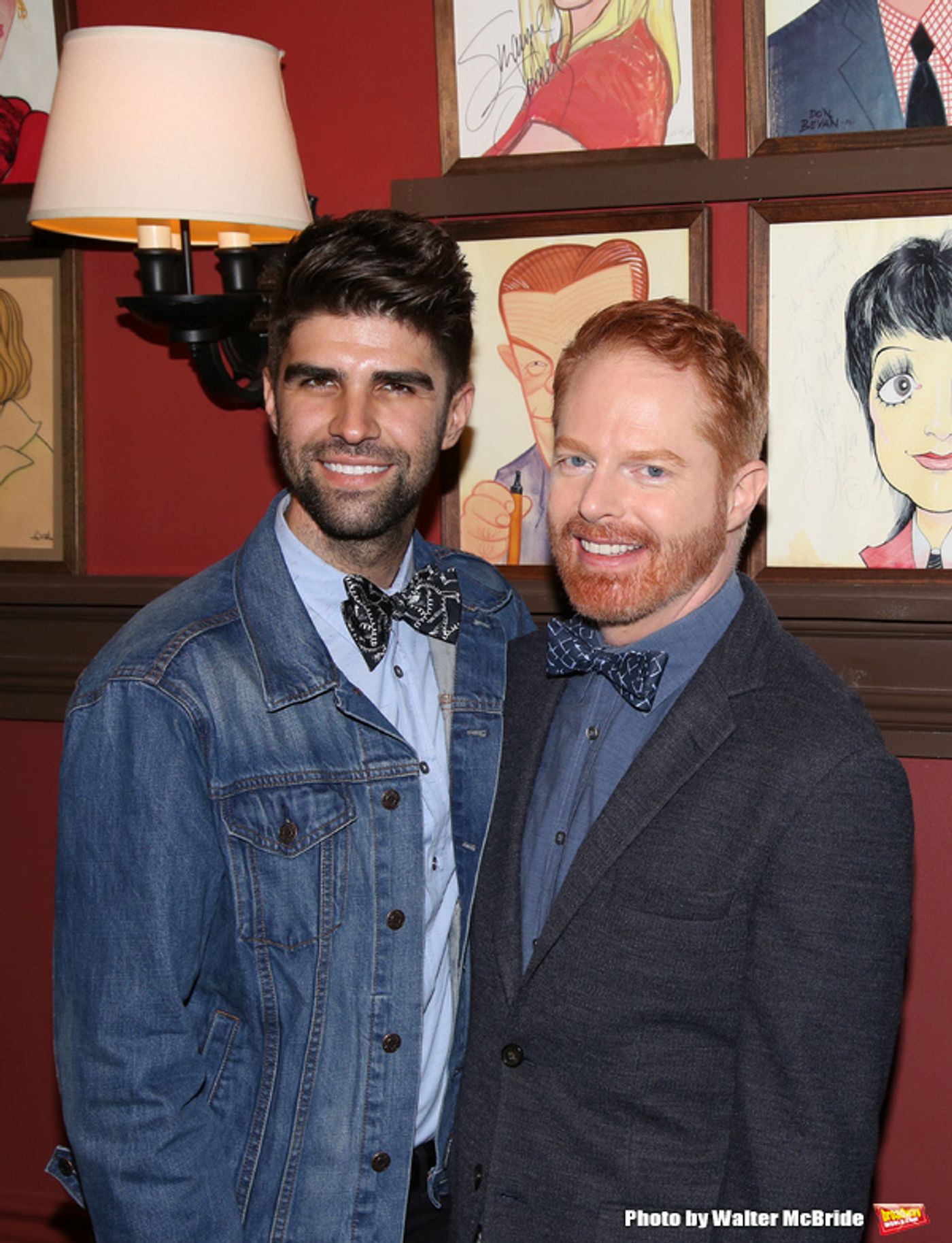 Photo Coverage: FULLY COMMITTED's Jesse Tyler Ferguson Gets Honored with a Sardi's Portrait!  Image