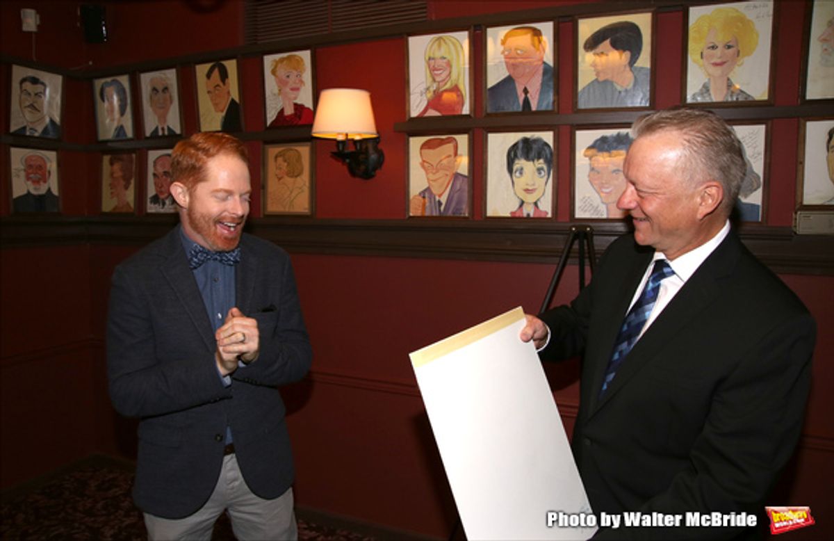Jesse Tyler Ferguson and Max Klimavicius  at 