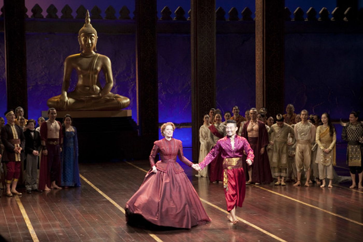 Photo Flash: THE KING AND I Welcomes Marin Mazzie & Daniel Dae Kim to Broadway!  Image