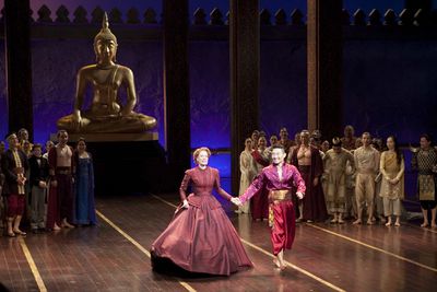 Marin Mazzie and Daniel Dae Kim Photo