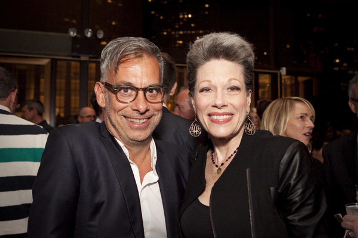 Joe Mantello, Marin Mazzie at 