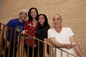 Christopher Vo, Ann Sanders, LaMae Caparas, Marc Oka Photo