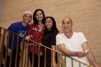 Christopher Vo, Ann Sanders, LaMae Caparas, Marc Oka Photo