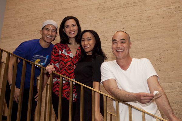 Christopher Vo, Ann Sanders, LaMae Caparas, Marc Oka Photo